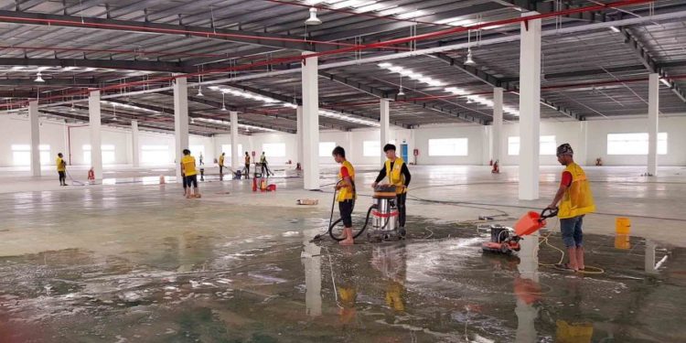 GIẢI PHÁP VỆ SINH NHÀ XƯỞNG